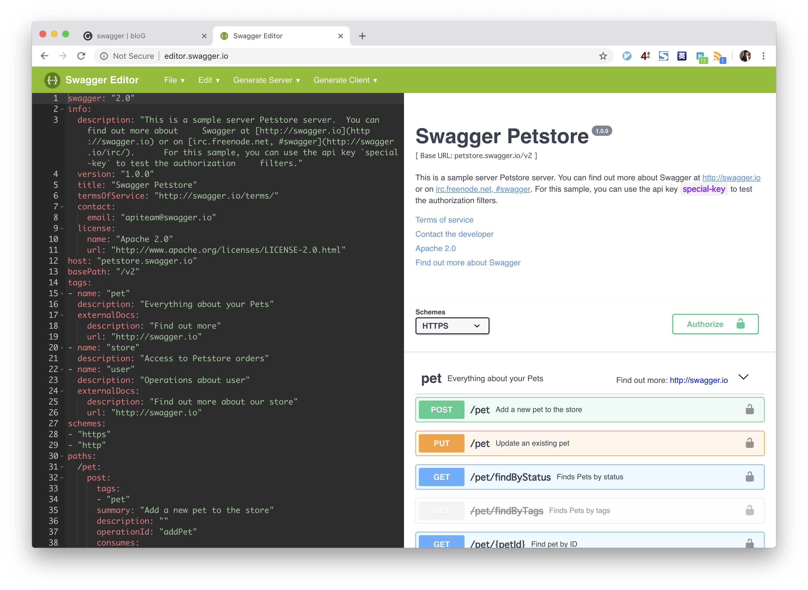 swagger-editor